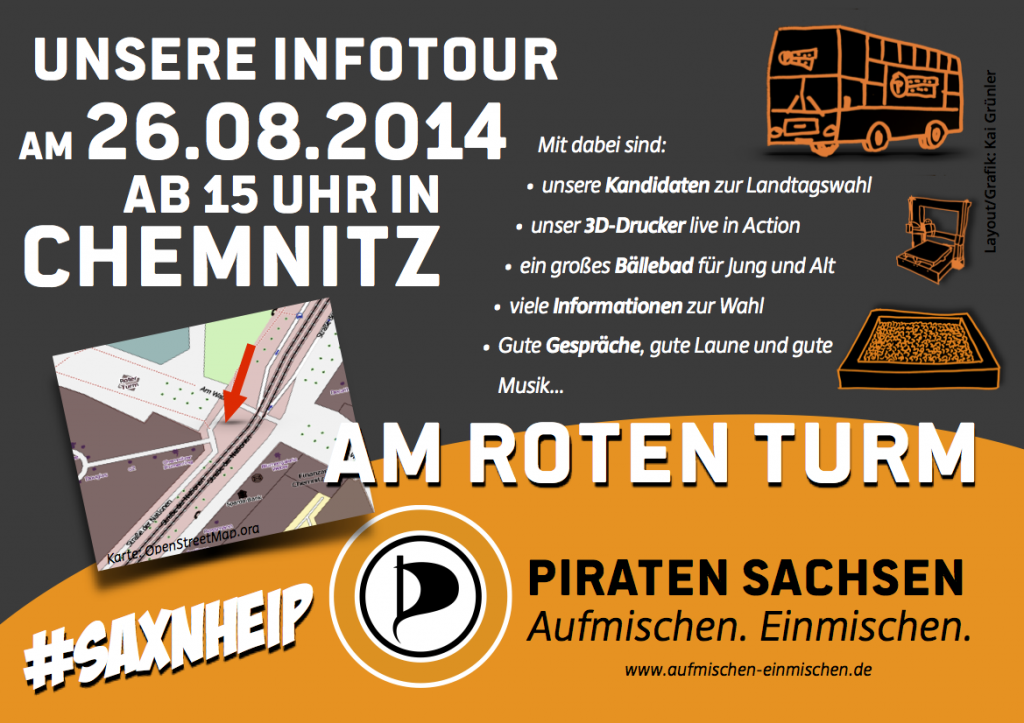 Saxntour Chemnitz 26.8.2014 15 Uhr
